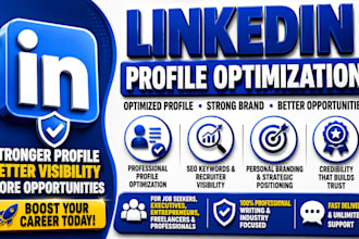 optimize your linkedin profile with SEO keywords and personal branding