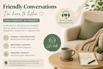 bi  your friendly conversation partner and active listener