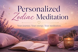create a personalized zodiac meditation just for you