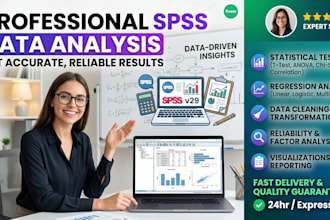 perform spss analysis for medical and healthcare research