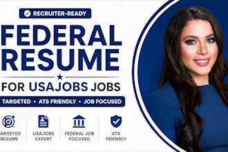 write a targeted federal resume for usajobs jobs