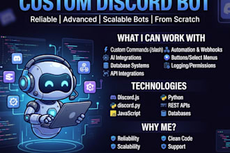 build discord bot for you