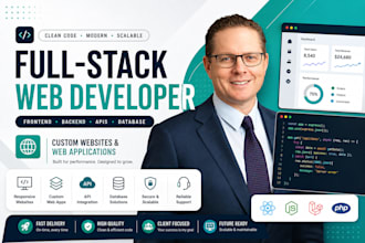 build website, website development, full stack developer, front end developer
