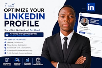 optimize your linkedln profile for recruiters and  career growth