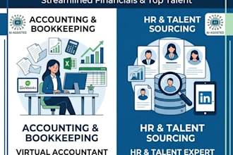 be your professional fna consultant  virtual accountant and provide HR services