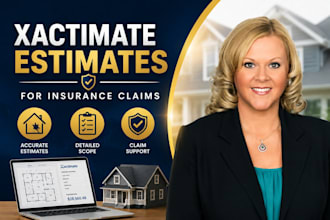 create xactimate estimates for insurance claims