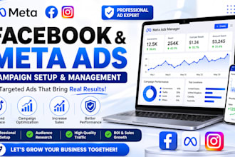 create and manage facebook meta ads campaigns