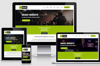 bandzoogle store, design bandzoogle website, bandzoogle page, merch store, epk