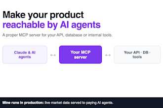 build an mcp server that connects your API or data to ai agents