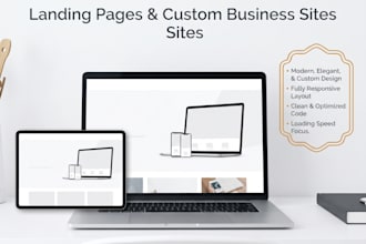 design a modern professional HTML website