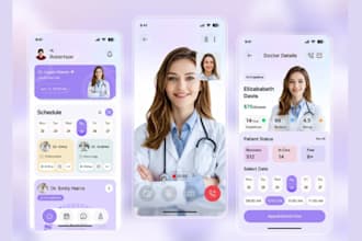 do telemedicine mobile app ui design develop telehealth doctor appointment app