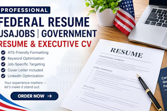 write federal resume, usajobs resume, government resume federal CV, executive CV