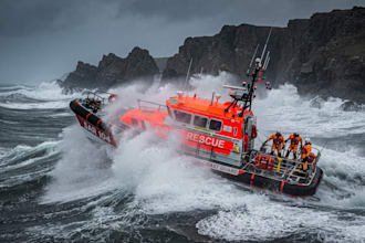 design patrol boats, rescue boats and security concepts