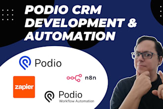 automate your podio, ghl, or resimpli CRM with ai