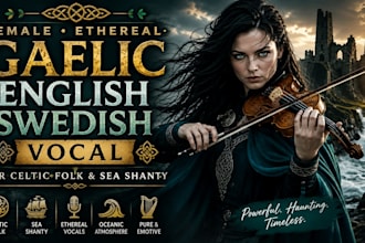 sing ethereal angelic celtic ambient fantasy meditation vocals