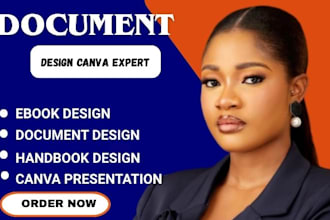 design and format professional, modern and visually appealing documents