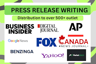 do promote music press release, distribute press release, write US press release