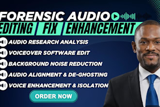 do pro audio audiobook editing enhancement with noise removal for clear sound