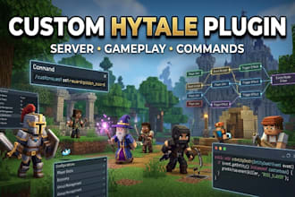 create a custom hytale plugin for your server