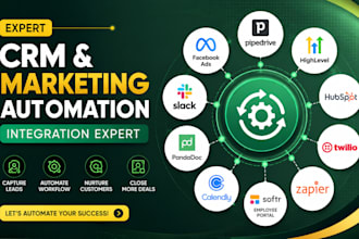 setup pipedrive crm automation hubspot gohighlevel zapier integration