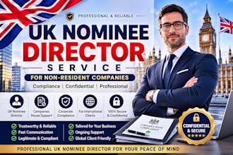 provide a UK nominee director service for company compliance