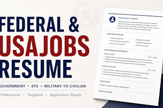 write a federal resume for dhs nih nasa military to civilian resume cover letter