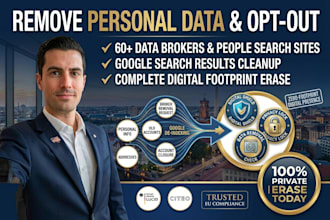 remove personal data, opt out data brokers, and erase digital footprint