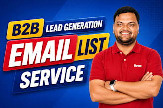 targeted b2b lead generation, linkedin leads, and verified email list building