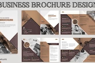 design commercial property investor real estate development brochure