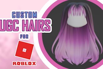 make custom ugc hair for roblox