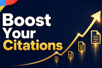 increase your google scholar citations and h index