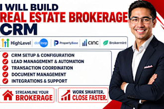 build real estate brokerage crm gohighlevel dotloop propertybase cinc brokermint