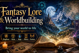 create immersive lore for your fantasy world