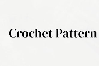 be your crochet pattern creator
