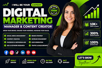 do digital marketing, shopify marketing, SEO, marketing manager