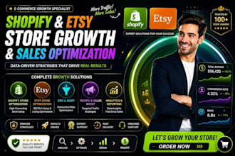 shopify and etsy store audit and optimization for more sales