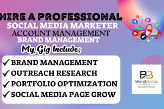be your ugc creator manager, portfolio and outreach