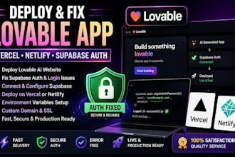 fix lovable supabase auth lovable ai website deploy lovable app vercel netlify