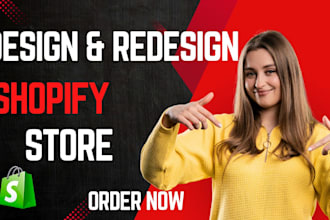 design a professional supplement shopify store