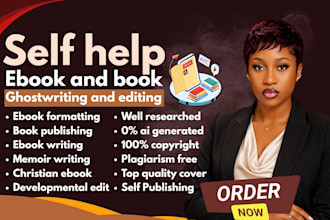 design your self help book