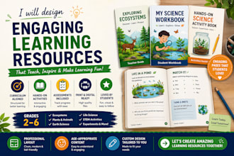 design educational workbook, workbook textbook, workbook formatting in canva