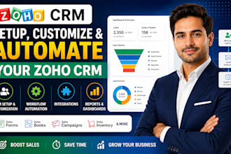 setup, customize and automate your zoho CRM