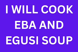 do eba and egusi soup
