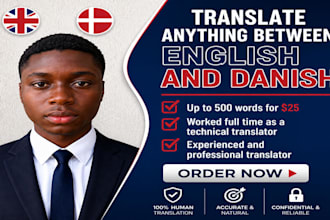translate danish to english and english to danish