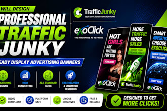 design professional trafficjunky ready display advertising banners