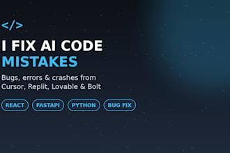 fix ai generated code mistakes and errors in your app