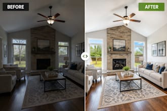 do hdr real estate blending editing single exposure with photoshop editing
