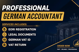 do german tax preparation, vat elster filing, and bookkeeping