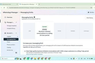 provide verified bm and whatsapp business API for business