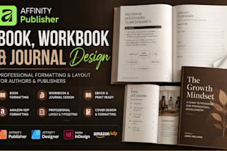 affinity publisher book formatting catalog layout fitness ebook affinity project